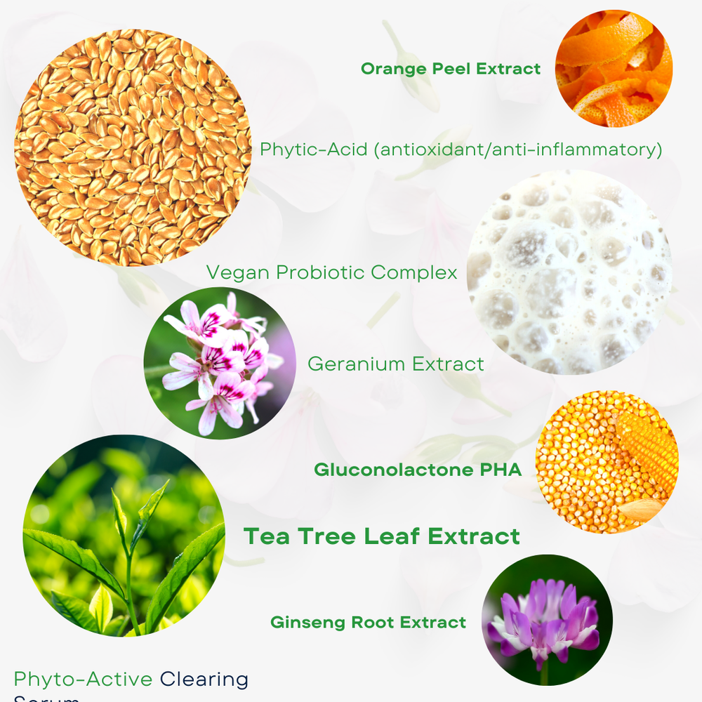 This first-to-market complex features 21 actives-in-one formulation to reduce the formation of acne breakouts and clogged pores, inhibit pigmentation while balancing skin tone. Serum clears active breakouts while reducing visible skin irritation. Lactobacillus Ferment complex supports the skin’s natural microbiome to prevent future breakouts from forming.