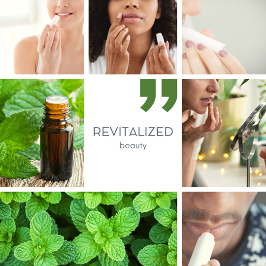 Moisturize: Hydrate dry or chapped lips.  Soothing: Peppermint oil has a refreshing and cool sensation that can help soothe and calm irritated skin.  Healing: Peppermint oil has natural anti-inflammatory and antimicrobial properties that may help heal chapped or damaged lips.  Refreshing: The peppermint scent is refreshing and invigorating, making it a great choice for a wake-up call in the morning or a pick-me-up throughout the day.