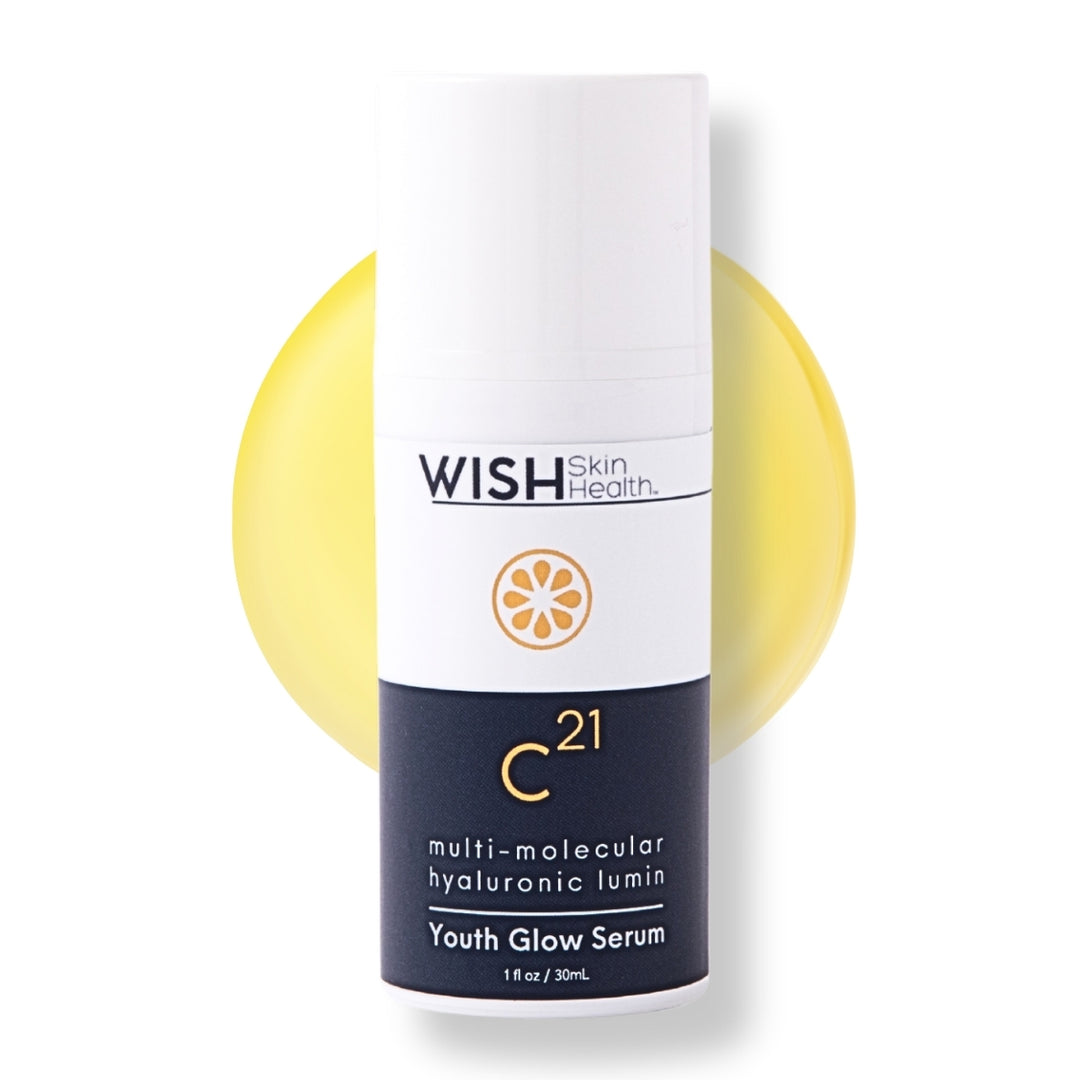 Expertly formulated with multi molecular weights of hyaluronic acid spheres, infused with a triple blend of bio available Vitamin C coupled with Vitamin E and&nbsp;Acetyl Heptapeptide-9.&nbsp;

Youth Glow&nbsp;provides the ultimate combination of actives with multiple modes of action for superior moisturizing and environmental protection: both immediate and long-term. With continuous usage,&nbsp;Youth Glow &nbsp;stimulates both collagen and hyaluronic acid for deeper hydration and younger-looking skin.