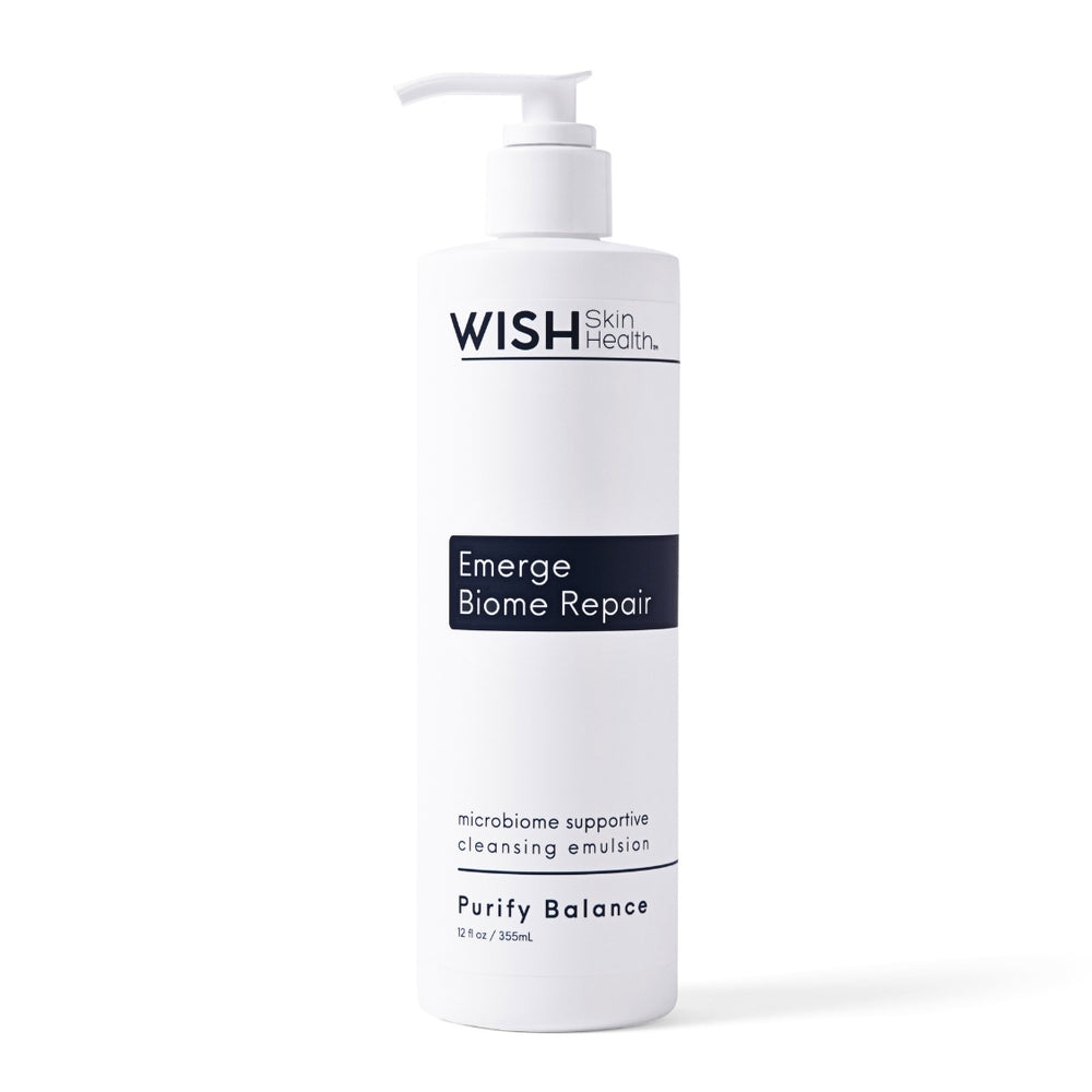 Ultra mild creamy emollient cleanser for dry, sensitive, or barrier compromised skin types.

Emerge&nbsp;creamy cleanser is a game-changer, providing optimal support to the skin's barrier while delivering a luxurious cleansing experience.

Emerge is specifically formulated with a biomimetic hydrating ester complex that works harmoniously with your skin. This unique blend gently dissolves and lifts away impurities, leaving the skin clean, refreshed, and hydrated.