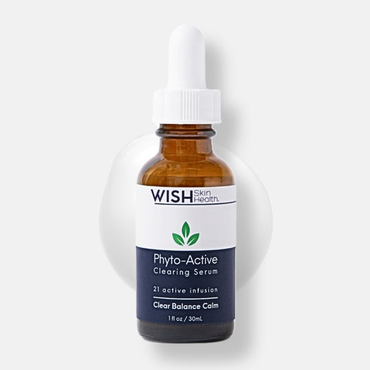 This first-to-market complex features 21 actives-in-one formulation to reduce the formation of acne breakouts and clogged pores, inhibit pigmentation while balancing skin tone.

Serum clears active breakouts while reducing visible skin irritation. Lactobacillus Ferment complex supports the skin’s natural microbiome to prevent future breakouts from forming.

Undecylenoyl Phenylalanine manages pigmentation (dark spots / PIH) that can occur post breakout or from too much UV exposure.

A healthy microbiome inhi