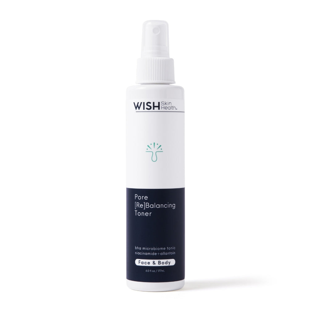 Toner for problematic skin, ingrown hairs, blackheads. All things we can avoid with proper skin treatment. This powerful skin balancing toner blends key skin-clearing actives, Niacinamide (Vitamin B3), Totarol, and Salicylic Acid. This toner effectively balances problematic skin while further supporting healthy skin flora, clear pore-clogging debris. Used after cleansing with Confidently Clean and prepares skin for Phyto-Active Clearing Serum.
