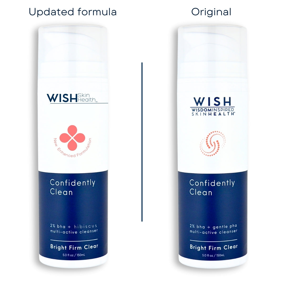 NEW ENHANCED FORMULATION: Welcome to the next generation in hybrid cleansing technology, gently deep clean pores and reduce visible skin aging.&nbsp;

Salix Alba Bark Extract 2% (Natural Salicylic Acid) a Beta Hydroxy Acid stimulates natural exfoliation to help clear clogged follicles and gently smooth away dull dead surface cells that contribute to acne breakouts.

Hibiscus Sabdariffa Flower and Bellis Perennis Flower help brighten the skin. Additional extracts of Centella Asiatica and Amaranth Protein.